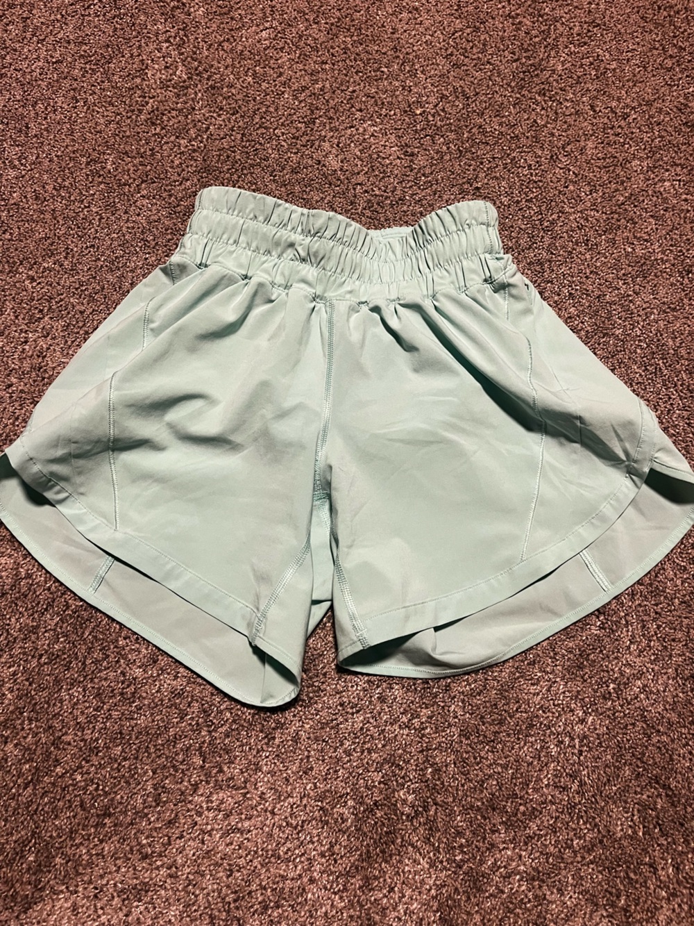 Lululemon Hotty Hot Short🩵Size 2 Aqua Blue Hi-Rise Euc